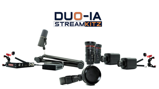 DUO-IA - 2 CAMERAS + 1 MIC + 1 HEADPHONE [INDEPENDENT AUDIO (-IA)]