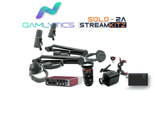 SOLO-2A - 1 CAMERA + 2 MICS + 2 HEADPHONES