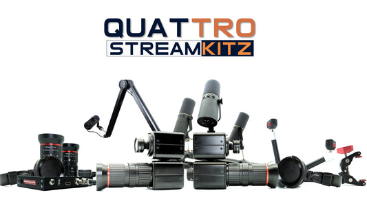 QUATTRO - 4 CAMERAS + 4 MICS + 4 HEADPHONES