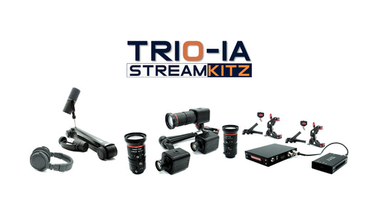 TRIO-IA - 3 CAMERAS + 1 MIC + 1 HEADPHONE INDEPENDENT AUDIO (-IA)